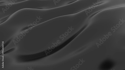4K Seamless Colorful Gradient Abstract Loop Background with Flowing Shapes and Dynamic Motion