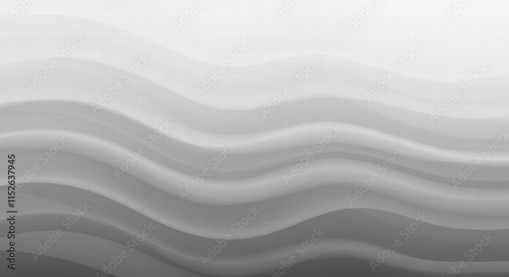 Obraz premium Abstract Gray Wave Background 