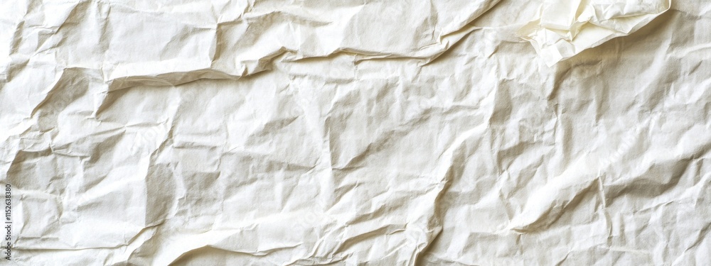 Crumpled white paper texture background. Crumpled white paper texture background.