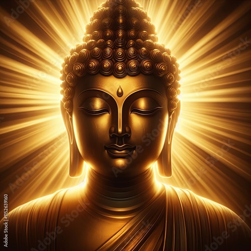 Happy Vesak Day, Buddha Purnima wishes greetings with buddha and lotus illustration. Can be used for poster, banner, logo, background, greetings, print design. abstract vector illustration design.
