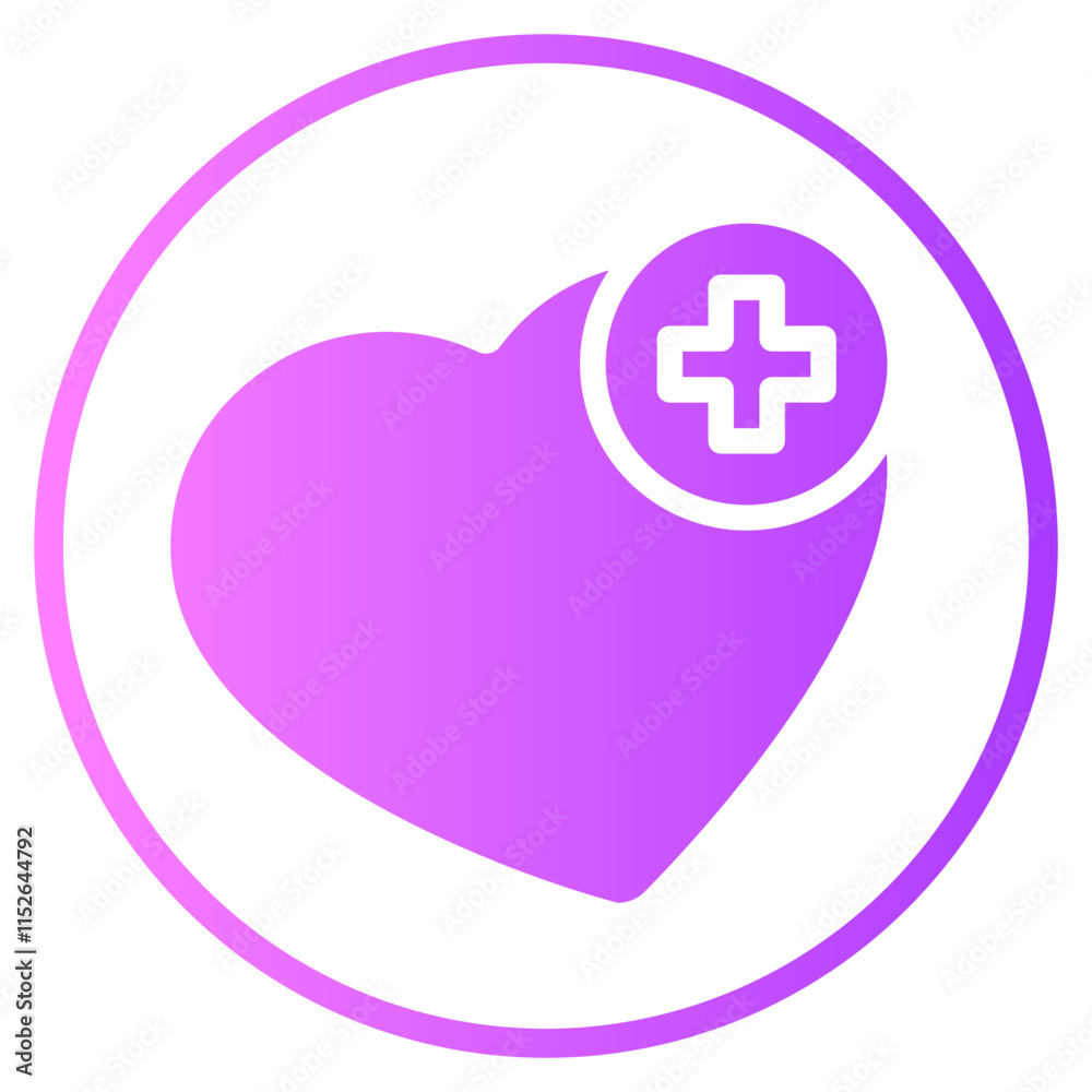 medical gradient icon medical gradient icon