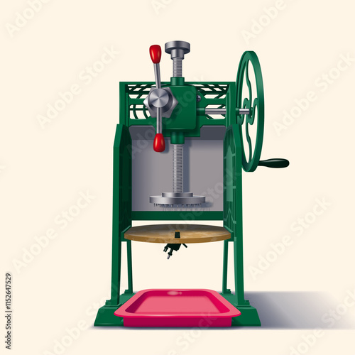 Nanyang Kopitiam Vintage Ice Shaver Machine.