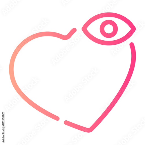 eye gradient icon