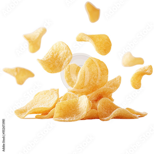 Wallpaper Mural Title:
Golden crispy potato fries flying in dynamic motion, professionally captured in ultra HD resolution. Cut out. for restaurant and fast food advertising Torontodigital.ca