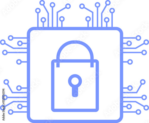 Cyber Security Icon