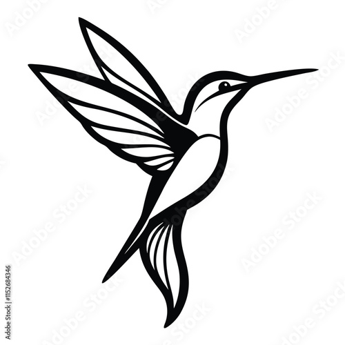 Hummingbirds in Serene Illustrator Contemporary.eps