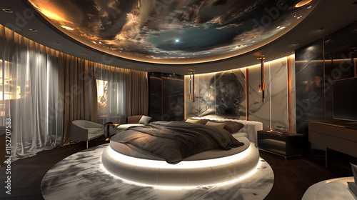 luxary bedroom interior design