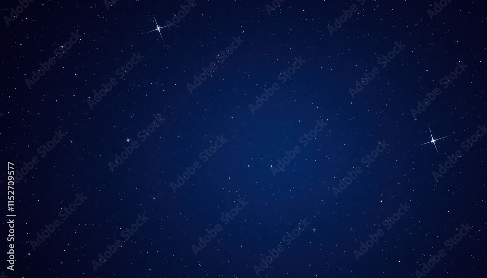 Obraz premium a close up of a star filled sky with a few stars