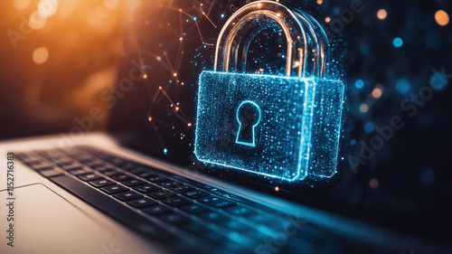 Cyber security concept ,computer network and communication,System administrator working in laptop for develop software of data protection reduce the vulnerability in their network