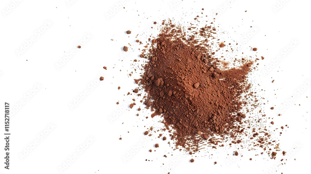 White background with a significant dirt pile of soil standing out, Pure earthy substance in a simple setting, Dirt pile showing natural texture and color of soil, Earthy element on plain white White background with a significant dirt pile of soil standing out, Pure earthy substance in a simple setting, Dirt pile showing natural texture and color of soil, Earthy element on plain white