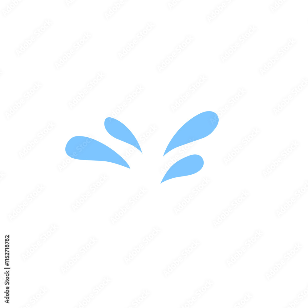 Obraz premium splash drop vector 