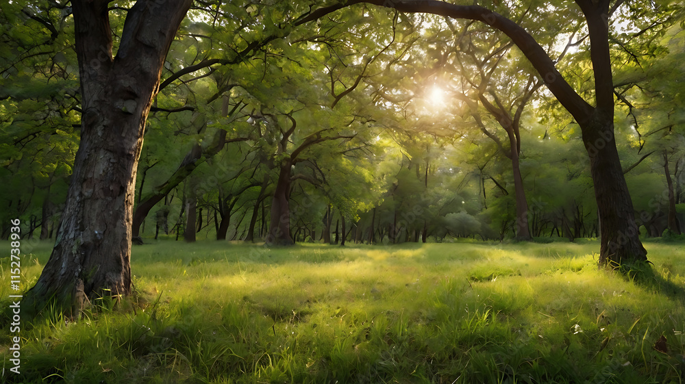 Fototapeta premium The natural view 