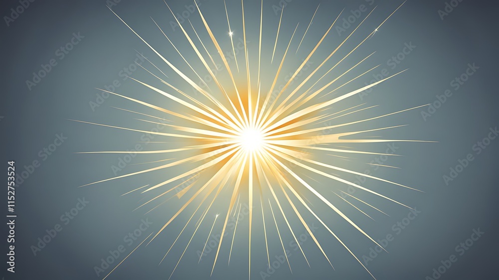 A clean sunburst design with sharp rays emanating from a single point, set on a gradient background. A clean sunburst design with sharp rays emanating from a single point, set on a gradient background.