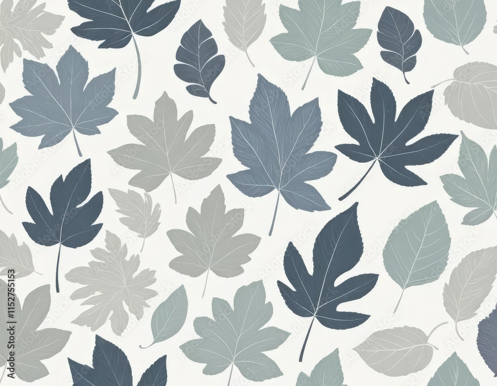 seamless pattern with leaves seamless pattern with leaves