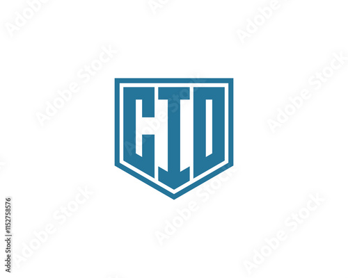 CIO logo design vector template. CIO
