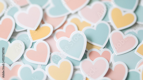 Pastel Heart Scatter: A del...