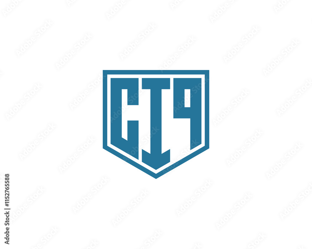 CIQ logo design vector template. CIQ CIQ logo design vector template. CIQ