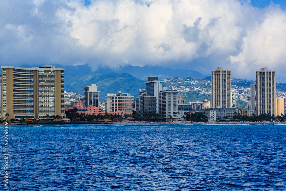 Fototapeta premium Honolulu Hawaii