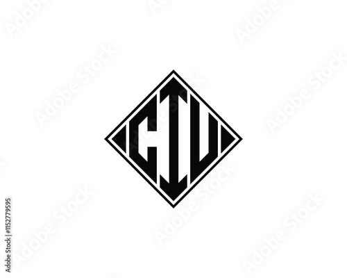 Free Download CIU logo design vector template. CIU - GFXLoad