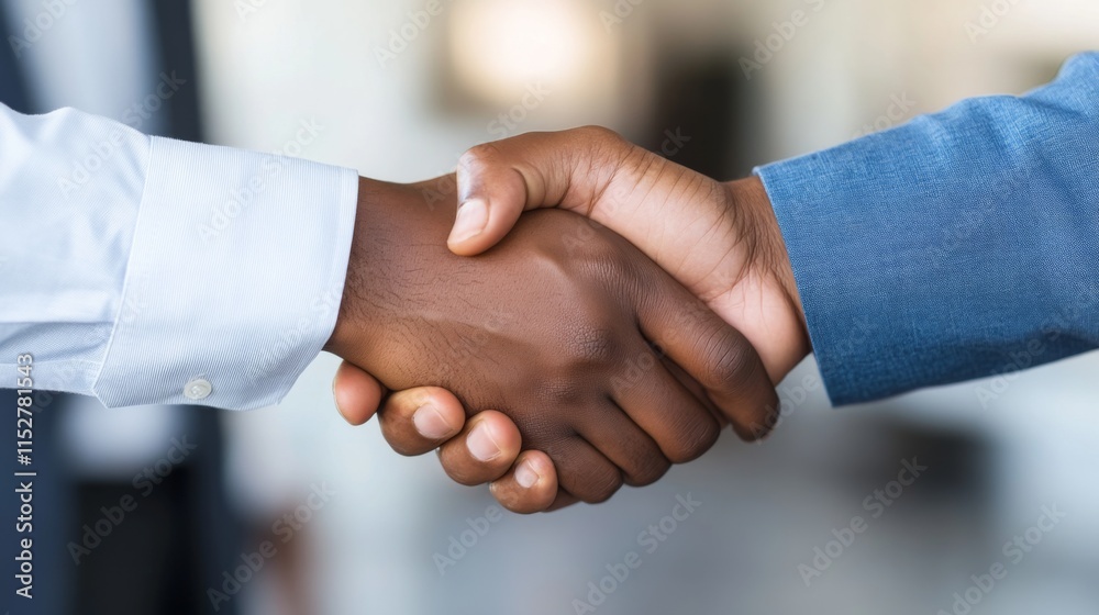 Collaborative Handshake in Natural Lighting Collaborative Handshake in Natural Lighting