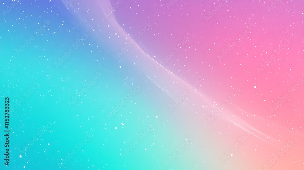 Fototapeta premium Dreamy Pastel Abstract Illustration: Softly Swirling Color Gradient. AI Generated