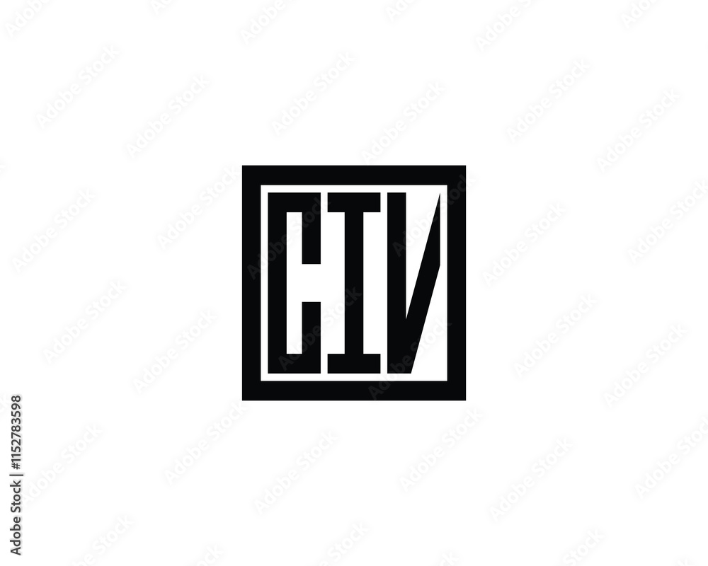 CIV Logo design vector template. CIV CIV Logo design vector template. CIV
