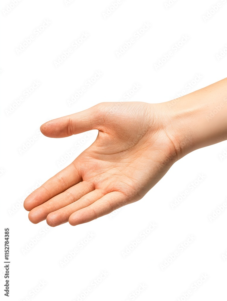 Photo of an Outstretched Hand for a Handshake Photo of an Outstretched Hand for a Handshake