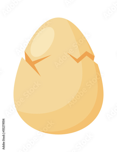 Eggshell cracking for chicken birth