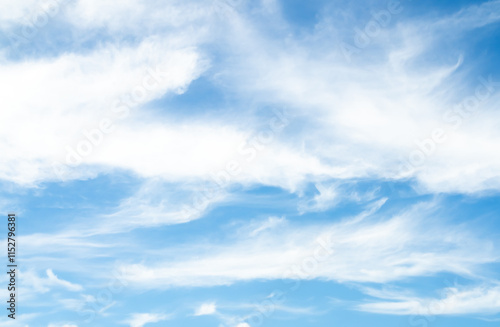 Sky cloud background blue skyline summer white cloudy clear nature spring winter landscape weather sunshine horizon air light eco system wallpaper environment suny pattern backdrop fluffy season.