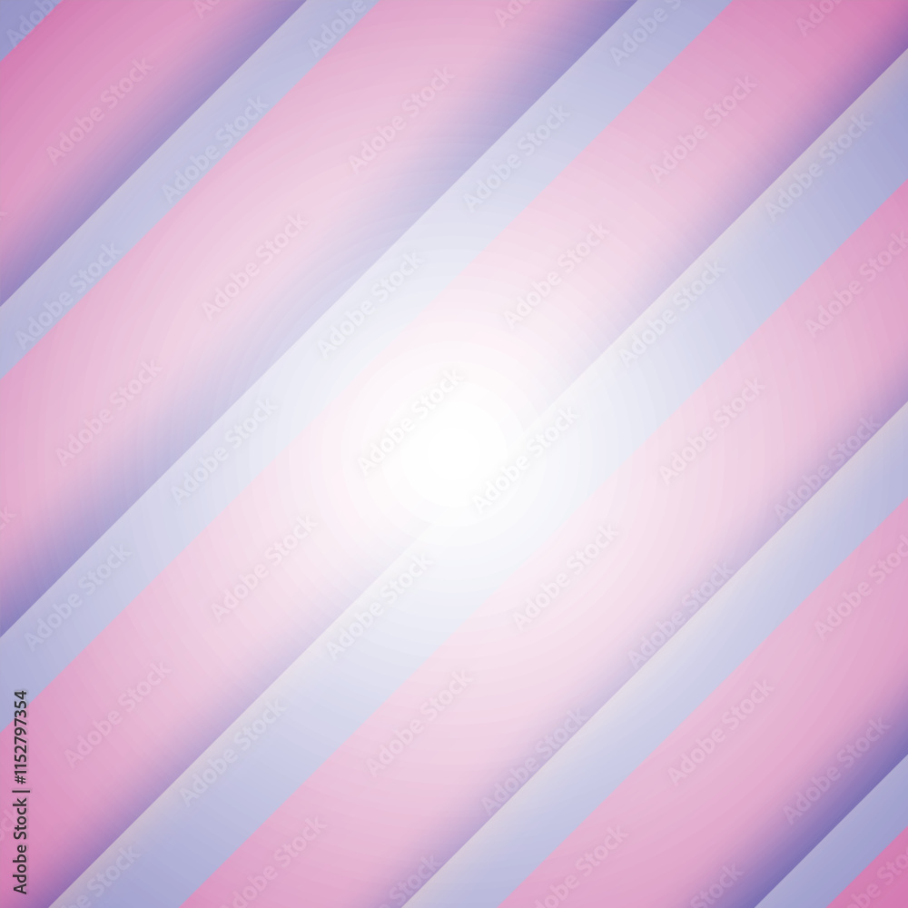 Obraz premium Soft Pastel Striped Background with Gradient Pink and Purple Tones for Romantic and Elegant Designs