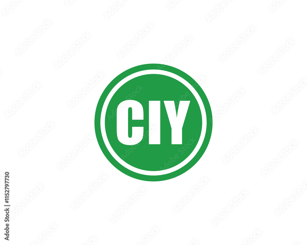 CIY Logo design vector template. CIY CIY Logo design vector template. CIY
