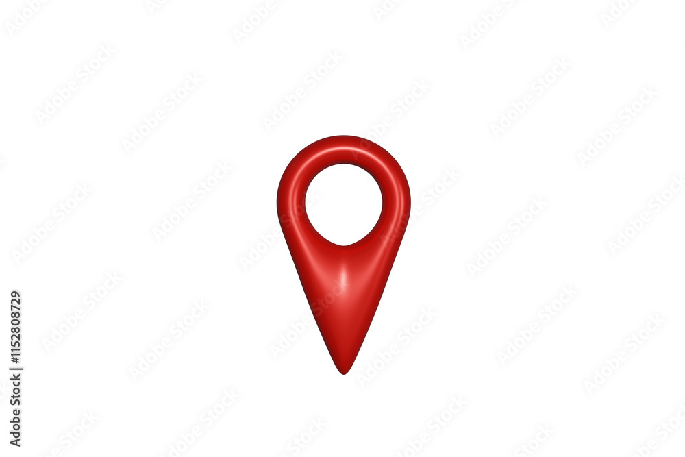 red map pointer red map pointer