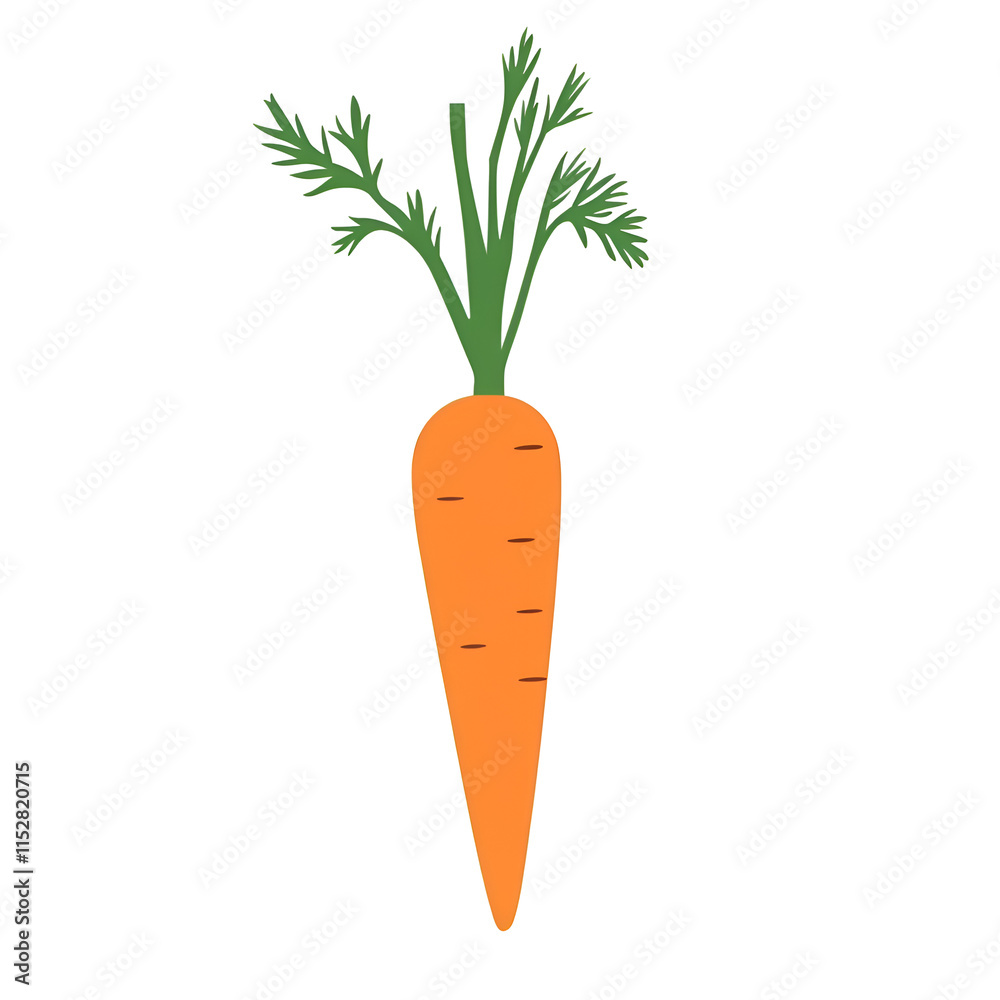 A creative flat design of a carrot head transparant background png A creative flat design of a carrot head transparant background png