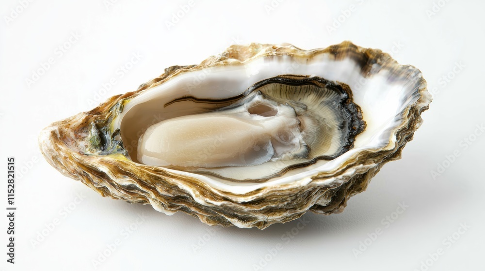 Naklejka premium Oyster harvesting photography culinary delights from the coastal natural habitat