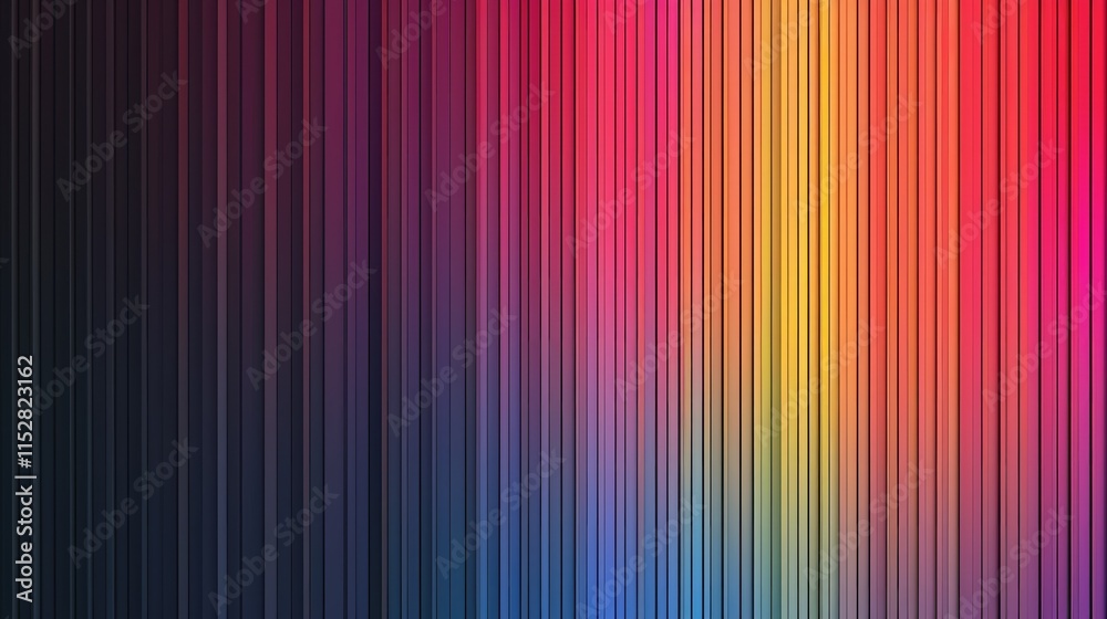 A vibrant gradient pattern featuring vertical lines in various colors. A vibrant gradient pattern featuring vertical lines in various colors.