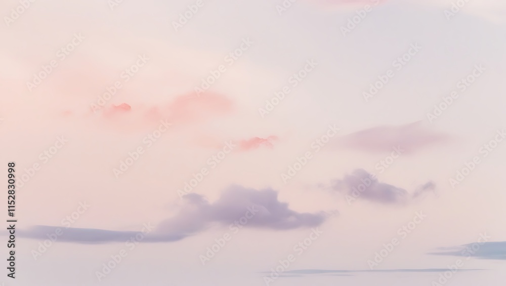 Pastel Cloudscape Soft Hues Of Dawn Pastel Cloudscape Soft Hues Of Dawn