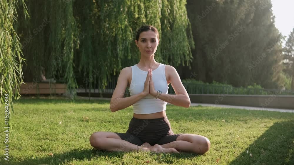 Practicing yoga in a serene park fosters wellness while cultivating calmness and mindfulness. The peaceful surroundings enhance the overall experience of relaxation and self-awareness Practicing yoga in a serene park fosters wellness while cultivating calmness and mindfulness. The peaceful surroundings enhance the overall experience of relaxation and self-awareness