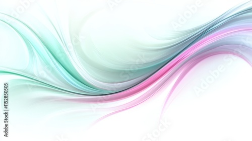 Abstract Pastel Swirls Serene and Elegant Design