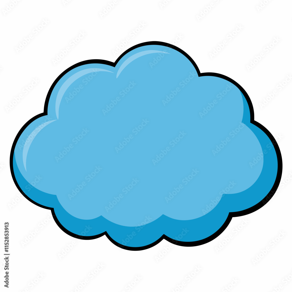 cloud vector illustration