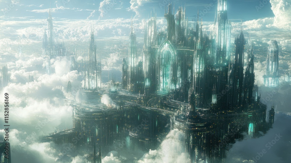 Aetherium: Celestial City Above the Clouds Aetherium: Celestial City Above the Clouds