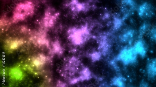 Wallpaper Mural Cosmic Rainbow Nebula A Vibrant Stellar Tapestry Torontodigital.ca