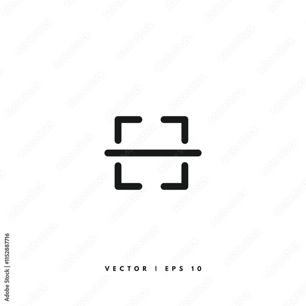 Scanner Icon. Editable Stroke Scanner Icon. Editable Stroke
