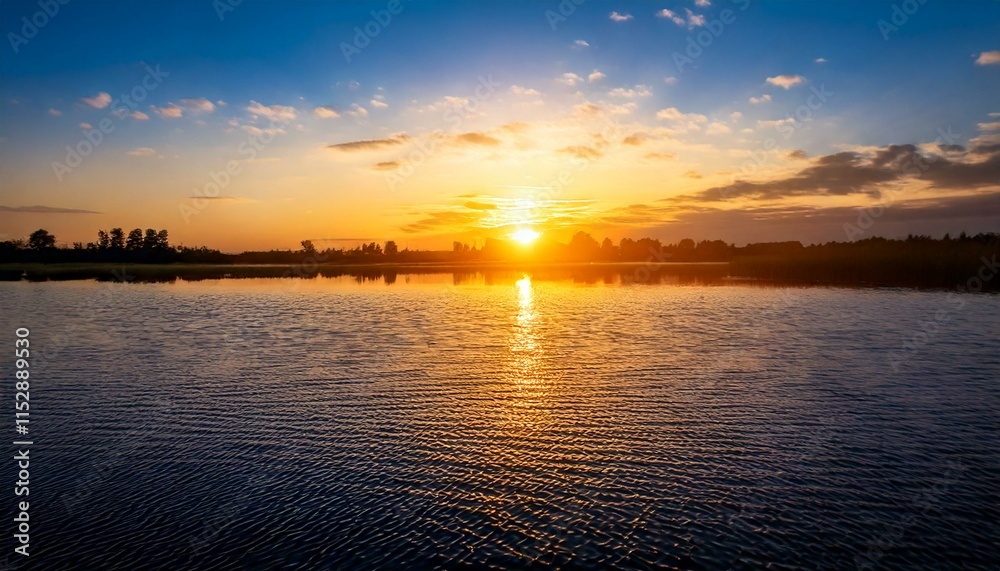 Naklejka premium Sunrise