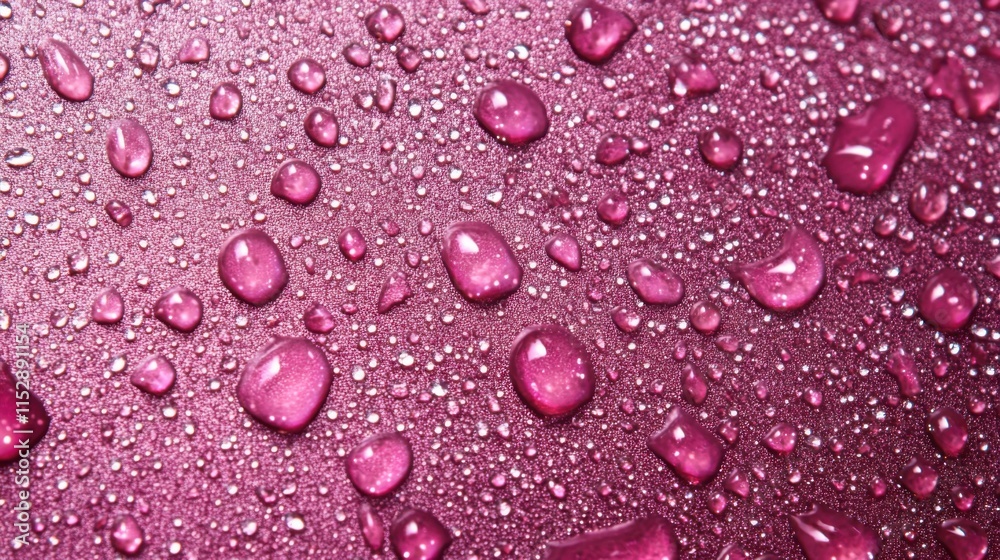 Top-Down View of Sparkling Water Droplets on Simple Background Top-Down View of Sparkling Water Droplets on Simple Background