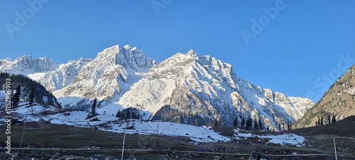 Indian mountain range, Himalaya mountain range photo