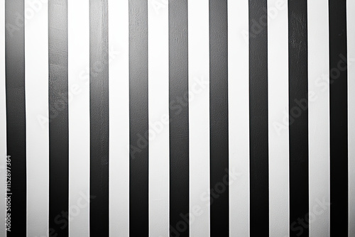 Minimalistic black and white striped pattern creating a bold backdrop