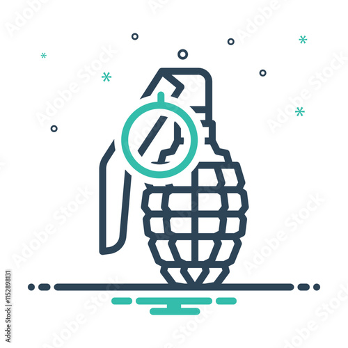 Mix icon for bomb