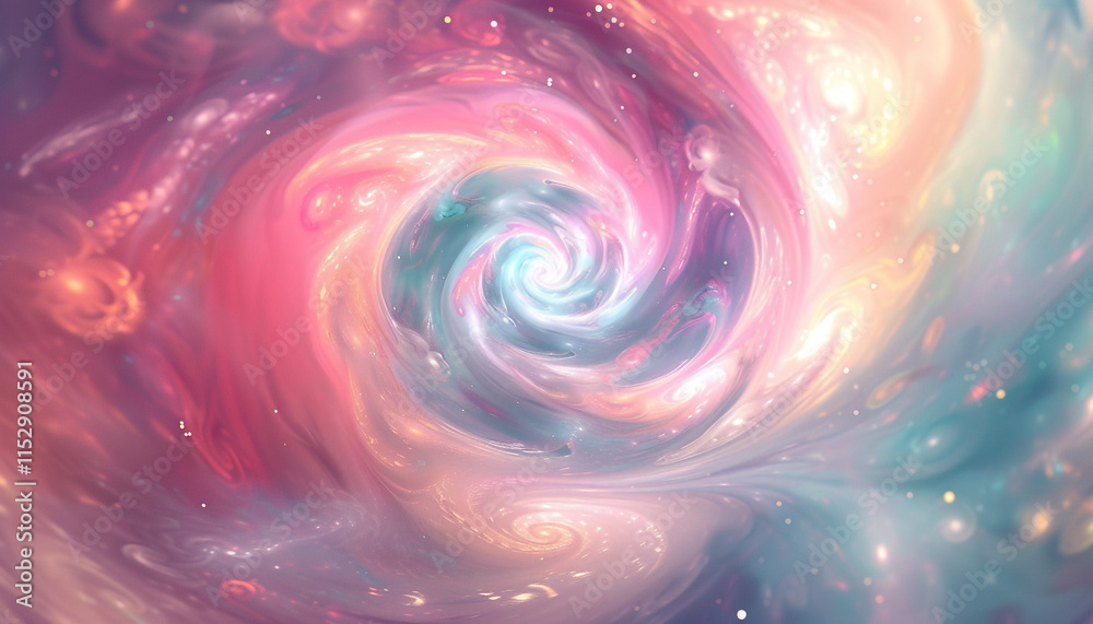 Outer Space spiral fractal background Wallpaper Illustration Outer Space spiral fractal background Wallpaper Illustration