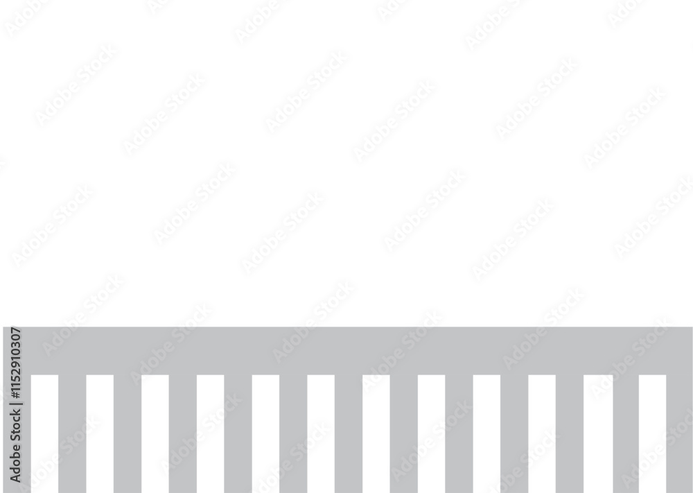 This is a useful illustration of an iron fence for illustrative purposes.
