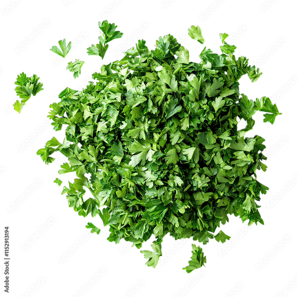 Obraz premium parsley isolated on white